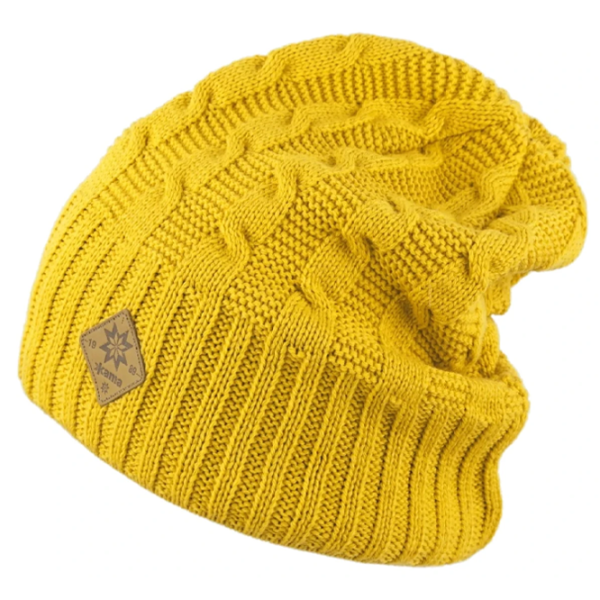 Шапка унисекс Kama Fashion A107  Yelow photo 1