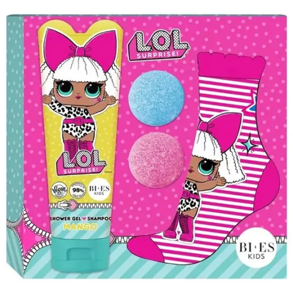 Șampon și gel Bi-es LOL Surprise  250 ml / 3+ photo 1