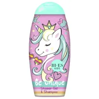 Șampon și gel Bi-es 2in1 Unicorn Be Unique  250 ml / 3+