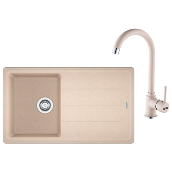 Chiuvetă Franke Pachet BFG 611-86 86 x 50 / Compozit / Beige photo 1 Chiuvetă Franke Pachet BFG 611-86 86 x 50 / Compozit / Beige photo 1
