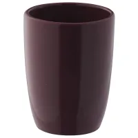 Pahar pentru periuțe de dinți Axentia Piza Dolomit / Bordeaux / Pe masă