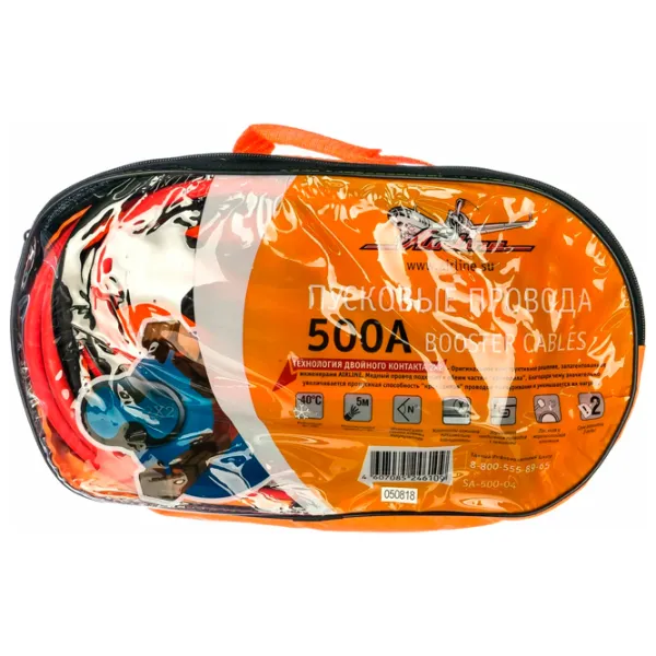 Стартовый кабель Airline SA-500-04 500 A photo 7 Стартовый кабель Airline SA-500-04 500 A photo 7