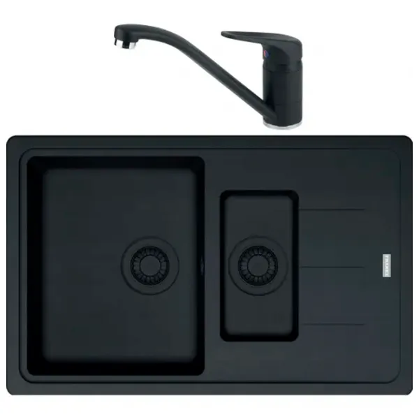 Chiuvetă Franke Pachet BFG 651-78 78 x 50 / Compozit / Black photo 1 Chiuvetă Franke Pachet BFG 651-78 78 x 50 / Compozit / Black photo 1