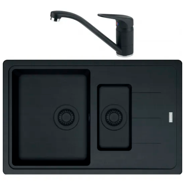 Chiuvetă Franke Pachet BFG 651-78 78 x 50 / Compozit / Black photo 1 Chiuvetă Franke Pachet BFG 651-78 78 x 50 / Compozit / Black photo 1