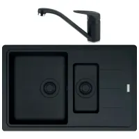 Chiuvetă Franke Pachet BFG 651-78 78 x 50 / Compozit / Black
