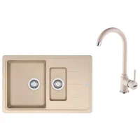 Chiuvetă Franke Pachet BFG 651-78 78 x 50 / Compozit / Beige