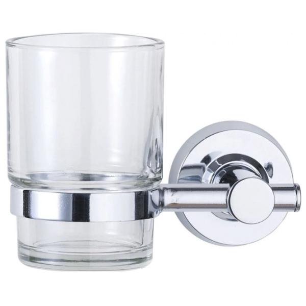 Pahar pentru periuțe de dinți Testrut Capri Oțel inoxidabil / Transparent / Pe perete photo 1 Pahar pentru periuțe de dinți Testrut Capri Oțel inoxidabil / Transparent / Pe perete photo 1