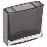 Pahar pentru periuțe de dinți Axentia 282328  Acril / Transparent / Pe masă