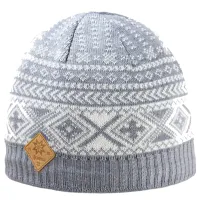 Шапка унисекс Kama Fashion A117 Grey