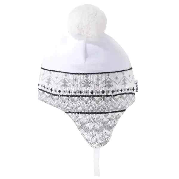 Шапка унисекс Kama Fashion B89  Белый photo 1