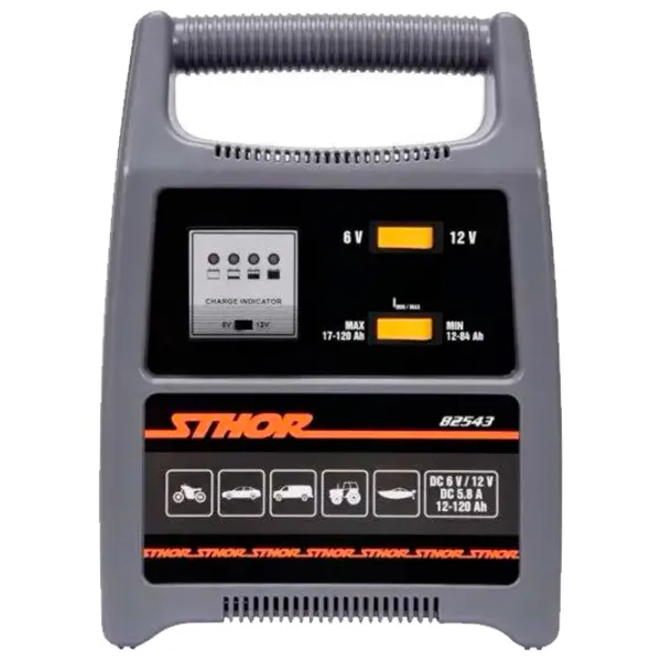 Пуско зарядное и зарядное устройство Sthor STH82543 1 A - 8 A photo 1