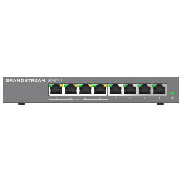 Коммутатор Grandstream GWN7711P Черный photo 2