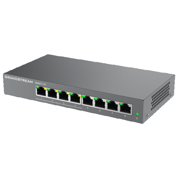 Коммутатор Grandstream GWN7711P Черный photo 3