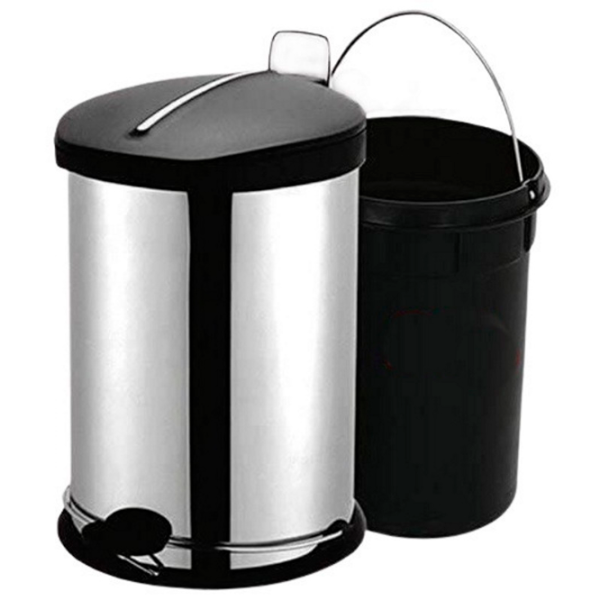 Coș de gunoi Artex 21.35.55 20 l / Inox / Silver photo 2 Coș de gunoi Artex 21.35.55 20 l / Inox / Silver photo 2