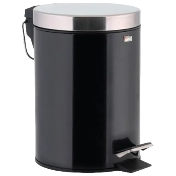 Coș de gunoi Axentia 120292 3 l / Metal / Black photo 1