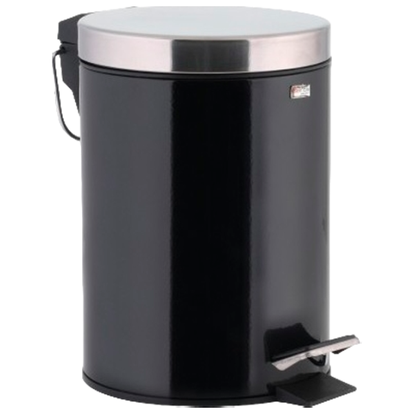 Coș de gunoi Axentia 120292 3 l / Metal / Black photo 1