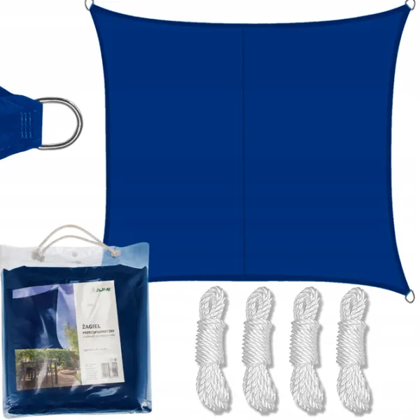 Pinză de umbra Jumi OM-631441 Pătrată / Poliester photo 1 Pinză de umbra Jumi OM-631441 Pătrată / Poliester photo 1