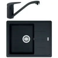 Chiuvetă Franke Pachet BFG 611-62 62 x 50 / Compozit / Black