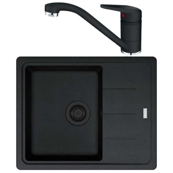 Chiuvetă Franke Pachet BFG 611-62 62 x 50 / Compozit / Black photo 1 Chiuvetă Franke Pachet BFG 611-62 62 x 50 / Compozit / Black photo 1