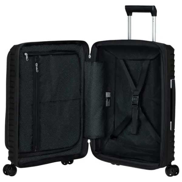 Valiză Samsonite Upscape Spinner Expandable 45l/ Ivy Black photo 3
