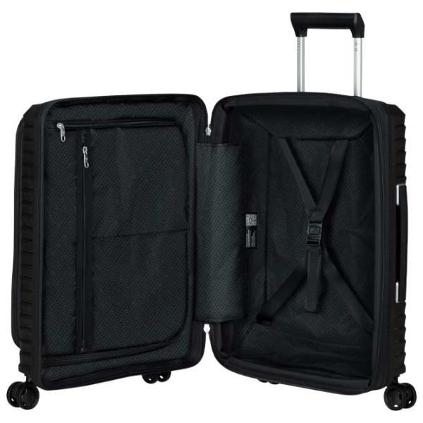 Valiză Samsonite Upscape Spinner Expandable 45l/ Ivy Black photo 3