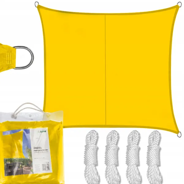 Pinză de umbra Jumi OM-631434 Pătrată / Poliester photo 1 Pinză de umbra Jumi OM-631434 Pătrată / Poliester photo 1