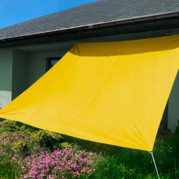 Pinză de umbra Jumi OM-631434 Pătrată / Poliester photo 3 Pinză de umbra Jumi OM-631434 Pătrată / Poliester photo 3