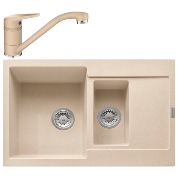 Кухонная мойка Franke Pachet MRG 651-78 78 x 50 / Композитный / Бежевый photo 1 Кухонная мойка Franke Pachet MRG 651-78 78 x 50 / Композитный / Бежевый photo 1