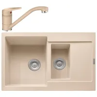 Chiuvetă Franke Pachet MRG 651-78 78 x 50 / Compozit / Beige