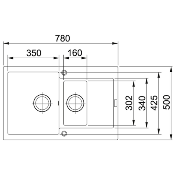 Кухонная мойка Franke Pachet MRG 651-78 78 x 50 / Композитный / Бежевый photo 5 Кухонная мойка Franke Pachet MRG 651-78 78 x 50 / Композитный / Бежевый photo 5