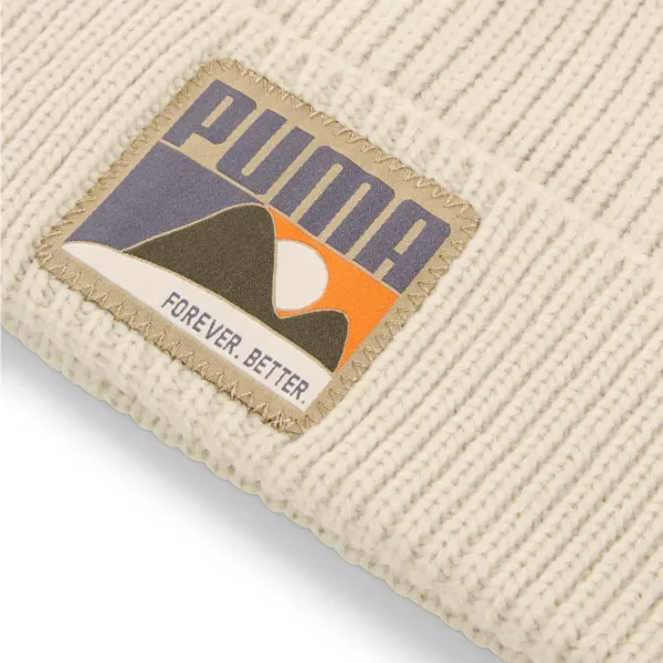 Шапка унисекс Puma PU02547001  Бежевый photo 2 Шапка унисекс Puma PU02547001  Бежевый photo 2