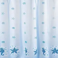 Perdea de duș Tatkraft 14435  180 x 180 cm / Poliester / Blue