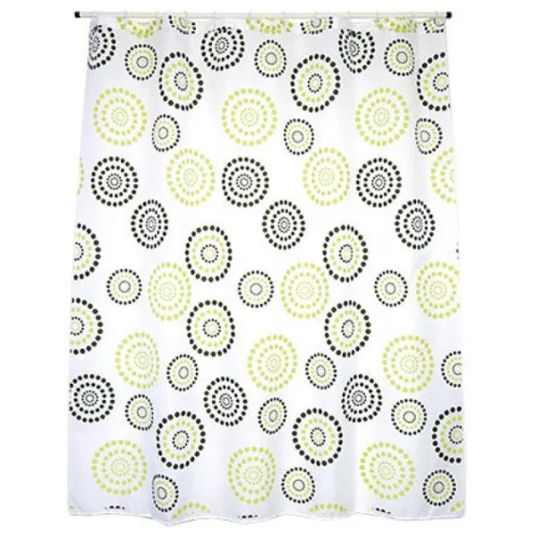 Шторка для ванной MSV Premium Dots 200 x 180 см / Полиэстер / Разноцветный photo 1