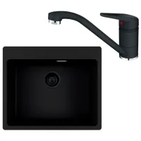Chiuvetă Franke Pachet MRG 610-54 59 x 50 / Compozit / Black