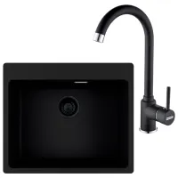 Кухонная мойка Franke Pachet MRG 610-54 59 x 50 / Композитный / Черный