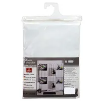 Шторка для ванной Tendance Dune 180 x 180 см / PEVA / Белый