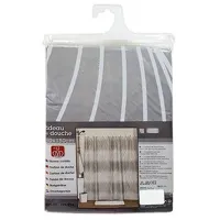 Perdea de duș Tendance Plaza 180 x 180 cm / PEVA / Grey