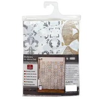 Perdea de duș Tendance Margotte 180 x 180 cm / PEVA / Multicolor