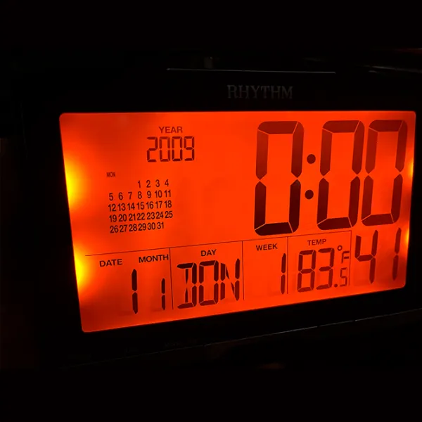 Будильник Rhythm LCT072NR02 Настольный / Кварцевый photo 11