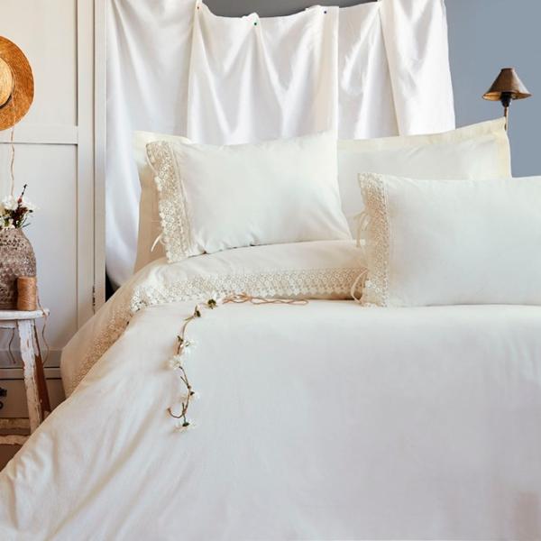 Постельное бельё Issimo Home Daisy Double Vanilla Хлопок photo 1