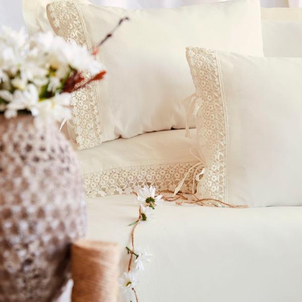 Постельное бельё Issimo Home Daisy Double Vanilla Хлопок photo 2