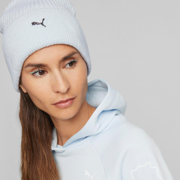 Шапка унисекс Puma 02487404  Голубой лед photo 2 Шапка унисекс Puma 02487404  Голубой лед photo 2