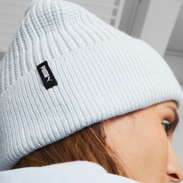 Шапка унисекс Puma 02487404  Голубой лед photo 3 Шапка унисекс Puma 02487404  Голубой лед photo 3