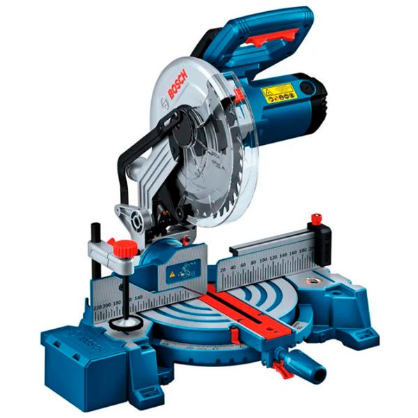Fierăstrău pentru tăieri înclinate Bosch GCM 254 254 mm / Blue photo 1