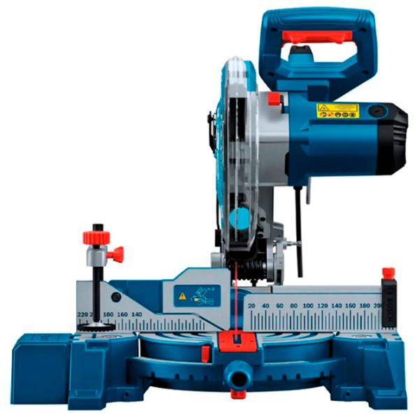 Fierăstrău pentru tăieri înclinate Bosch GCM 254 254 mm / Blue photo 4