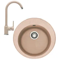 Chiuvetă Franke Pachet ROG 610 51 x 51 / Compozit / Beige