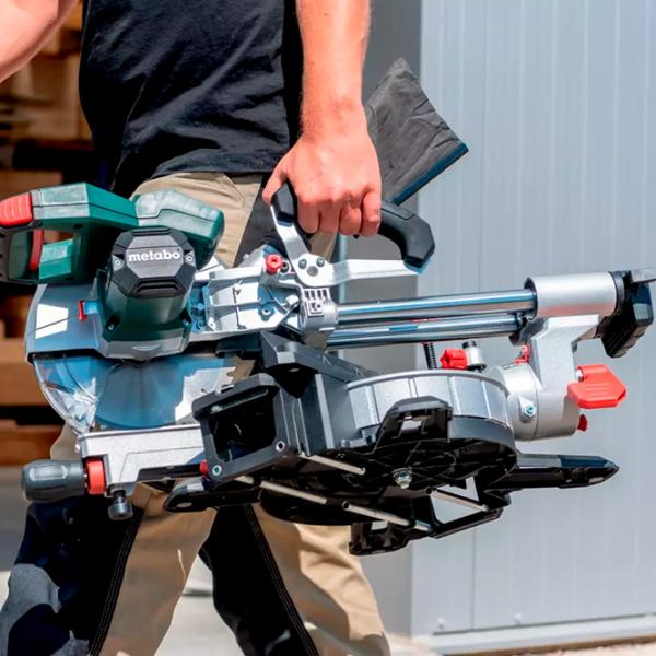 Fierăstrău circular Metabo KGS 18 LTX BL 254  / Green photo 2