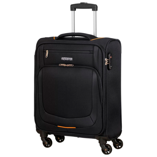 Valiză American Tourister Summer Session 38l/ Orange Black photo 1 Valiză American Tourister Summer Session 38l/ Orange Black photo 1