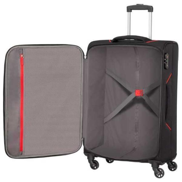 Valiză American Tourister Summer Session 38l/ Red Black photo 2 Valiză American Tourister Summer Session 38l/ Red Black photo 2