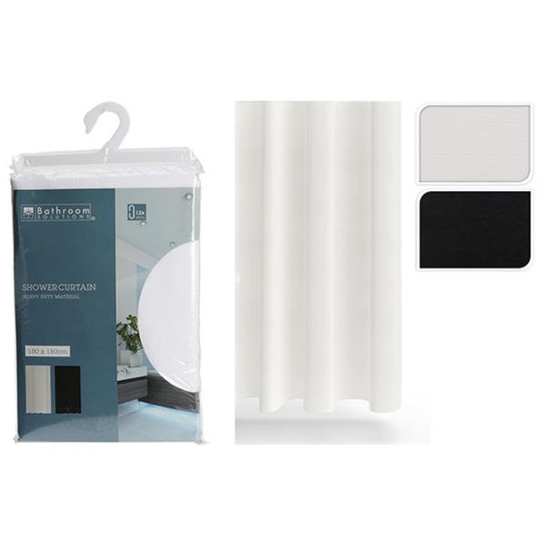 Perdea de duș Bathroom Solutions Wiaving 180 x 180 cm / Poliester / Multicolor photo 1